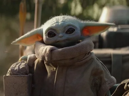1 шт. милый детский мультфильм Yoda стикер из ПВХ для тележки рюкзака стола