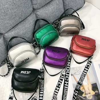 

2020 New Fashion Disco Bag Multi-Color Trendy Letters Shoulder Cross-Body Women's Bag Portable Small Bag