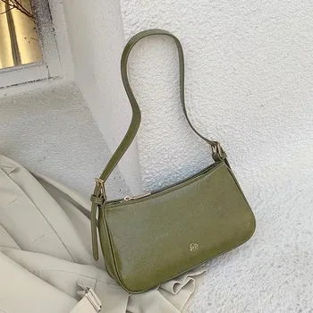 

French bag Korean version of the new fashion high sense retro texture underarm bag shoulder diagonal bag ins tide super fire