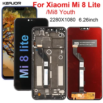 

6.26" Screen For Xiaomi Mi8 Mi 8 Lite LCD Display Touch Screen Replacement Digitizer Assembly For Xiaomi Mi8 Lite Youth Screen