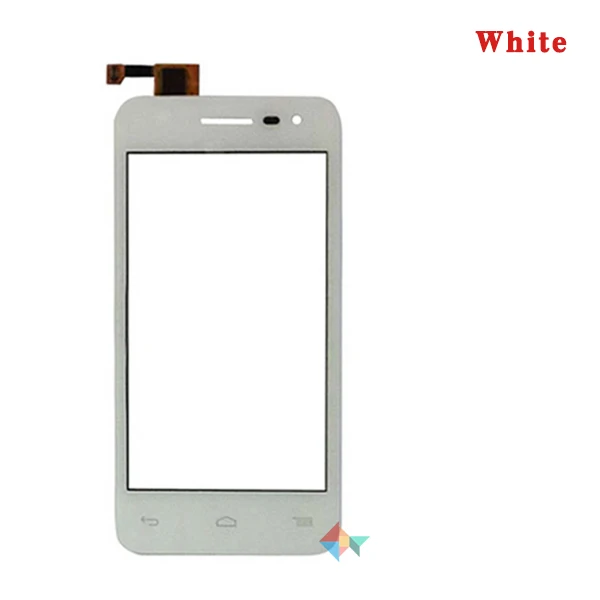 10 шт./лот Высокое качество 4," для Alcatel One Touch Pop S3 OT5050 5050X 5050Y сенсорный экран дигитайзер Передняя стеклянная линза сенсорная панель - Цвет: White