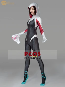 

ProCosplay In Stock! Spider-Man: Into the Spider-Verse Spider-Woman 3D printed Gwen Stacy cosplay costume for women mp004231
