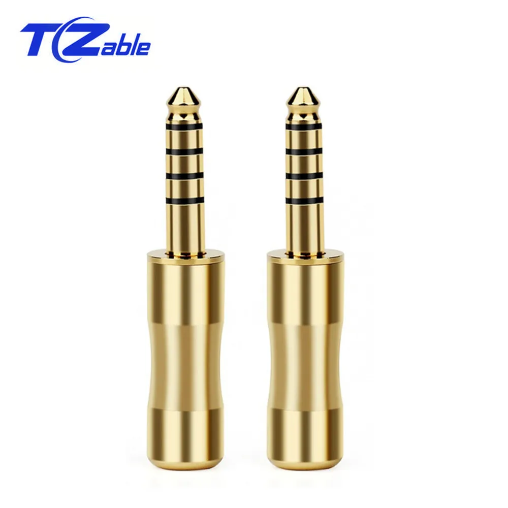 

5PCS 4.4mm Headphone Jack 5 Poles Audio Connector For NW-WM1Z/A Headphone Jack Solder Gold Plating Audio Adapter DIY