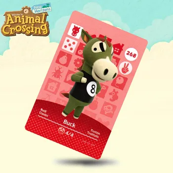 

268 Buck Animal Crossing Card Amiibo Cards Work for Switch NS 3DS Games