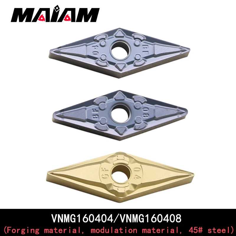 VNMG1604 ромб вставка VNMG160404 VNMG160408 нержавеющая сталь фрезерование CNC (лезвие) 04 08 BF GF