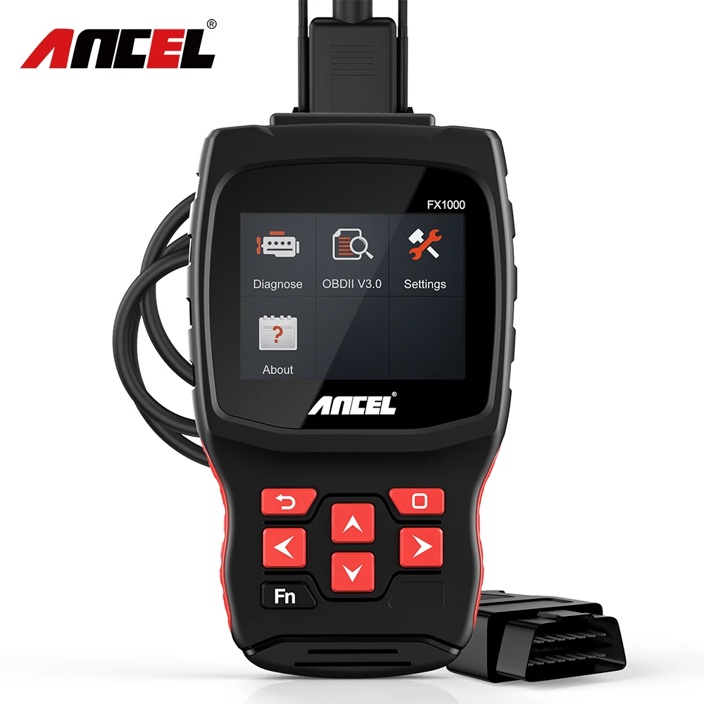 Автомобильный диагностический инструмент Ancel FX1000 Obd2 сканер ABS SRS DPF SAS EPB сброс