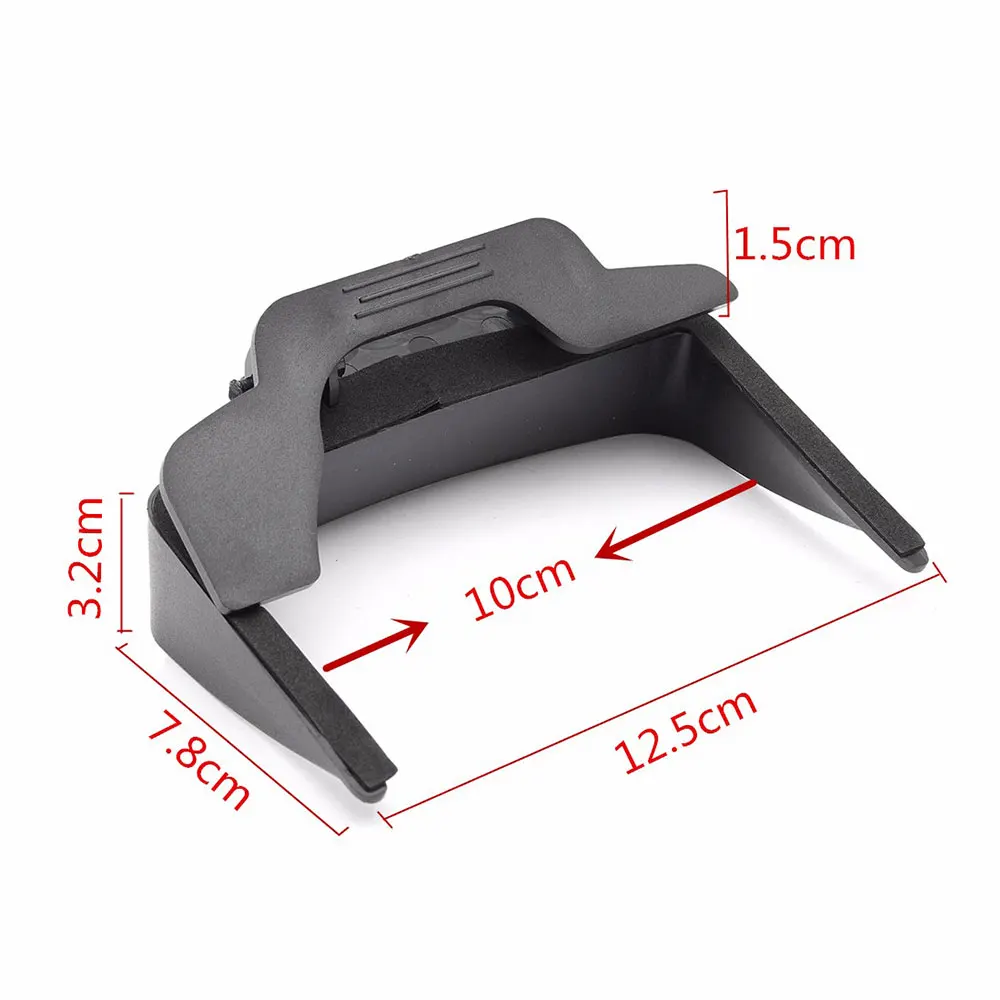  Vehemo Kunststoff GPS Sonnenschutz Visier GPS Sonnenschutz Schild Sicherheit Automotive für Schatte