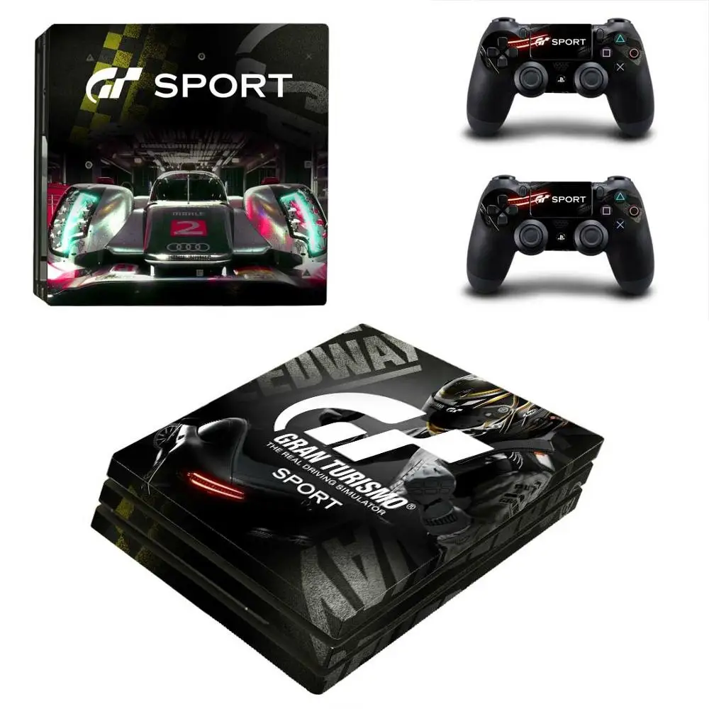 YSP4P-1626 PS4 Pro GT Sport sticker s PS 4 Play station 4 Pro виниловые наклейки для playstation 4 Pro консоли и контроллера - Цвет: YSP4P-1626