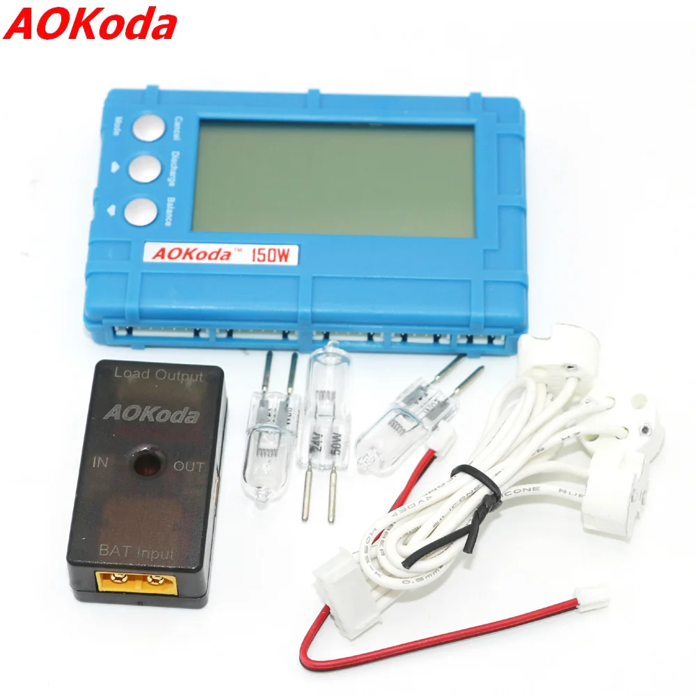 AOKoda 150 Вт 3 в 1 RC 2s 6s Lipo Li Fe Battery Balance LCD + измеритель напряжения разрядник|battery balancer