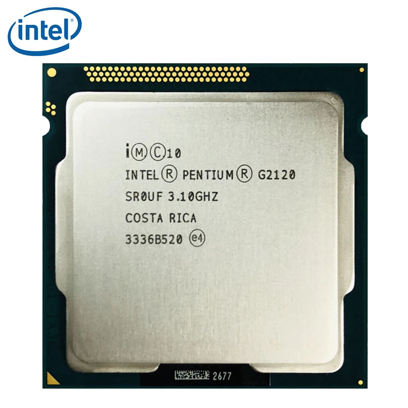 Процессор Intel Pentium G2120 55 Вт 3M кэш 3 1 ГГц ЦП LGA 1155 100% рабочий процессор для