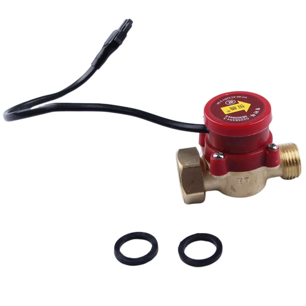 Rustproof Automatic Heaters Durable Pipeline Flow Sensor Switch Protect Pump Water Copper Dispenser 60W Connect Low Pressure