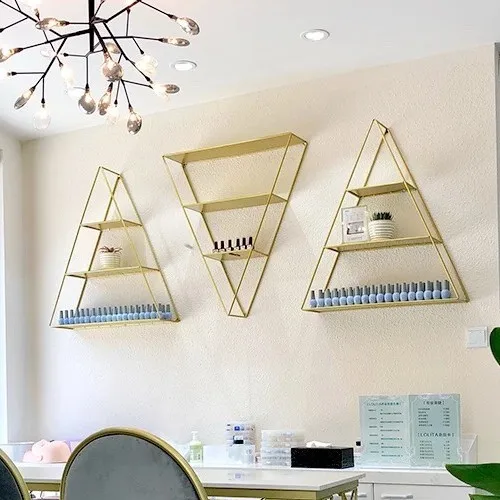 North Europe America Decoration Creative Bedroom Floor Display Bookshelf Wall Shelf Living Room | Дом и сад