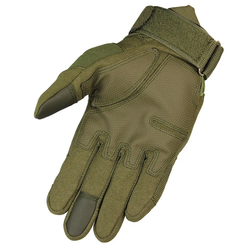 Новое поступление мужские перчатки для сенсорного экрана армейские Пейнтбольные страйкбольные противоскользящие жесткие перчатки на концах пальцев военные тактические перчатки S-XL