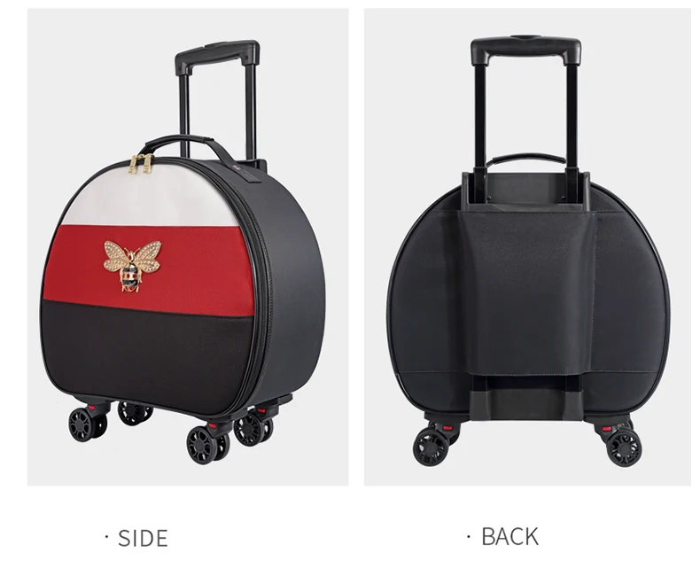 Универсальная Дорожная сумка на колесиках, чемодан, сумка на колесиках, брендовая сумка на колесиках для девушек и женщин, модная сумка на колесиках