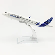 1/400 масштаб самолетов 16 см цинковый сплав металлическая модель самолета Airbus A320 NEO пассажирский самолет модель отлитая модель самолета коллекции детей дети подарок игрушки сцена украшение спор