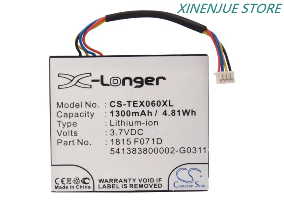 Batterie Ti 83 Batterie Ti Nspire Cx Cas Batterie 1300mAh Pour Texas Instruments TI-Nspire CX/CX CAS - Li-ion 3.7V Batterie Texas Instrument Ti-83 Premium Ce