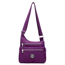 Тренд женская сумка для путешествий Водонепроницаемая нейлоновая сумка универсальная сумка для путешествий сумка для подгузников большая емкость на плечо guang jie bao