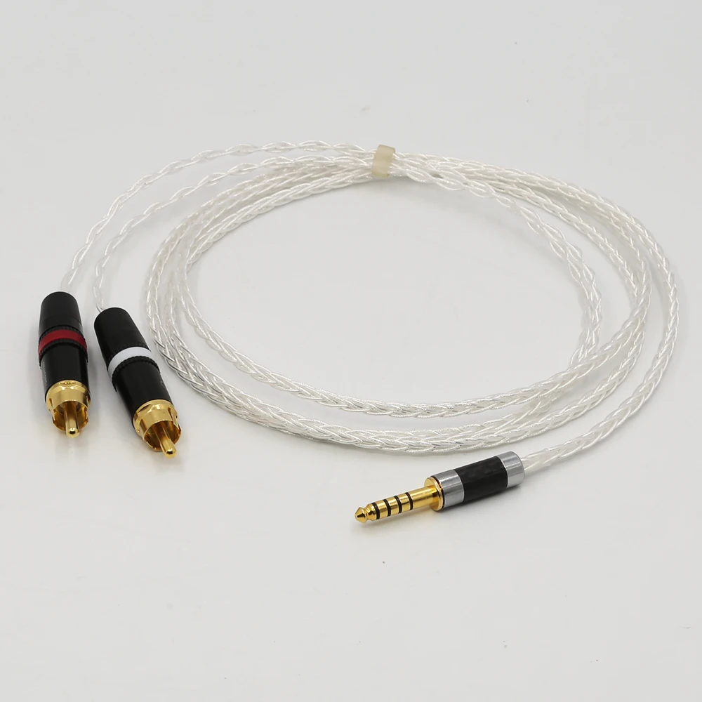 HIFI 4 4mm to 2 RCA Audio Cable WM1A 1Z PHA 1A 2A Z1R 4 4mm Upgrade Cable