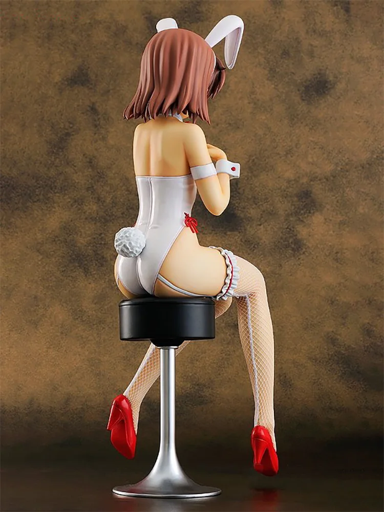 Высвобождение определенного магического указателя Misaka Mikoto Bunny Ver. Игрушечных пластиковых экшн фигурок из фигура аниме модель игрушки сексуальная женская фигура куклы подарок