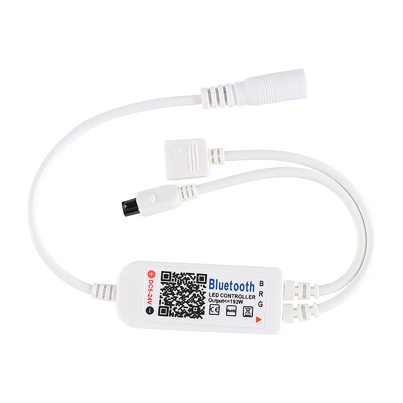 DC 12V 24V RGB Led Controller APP Bluetooth RGB Music Controller For Led Strip Light 5050 4 Pin Mini RGB Controller 5V-24V