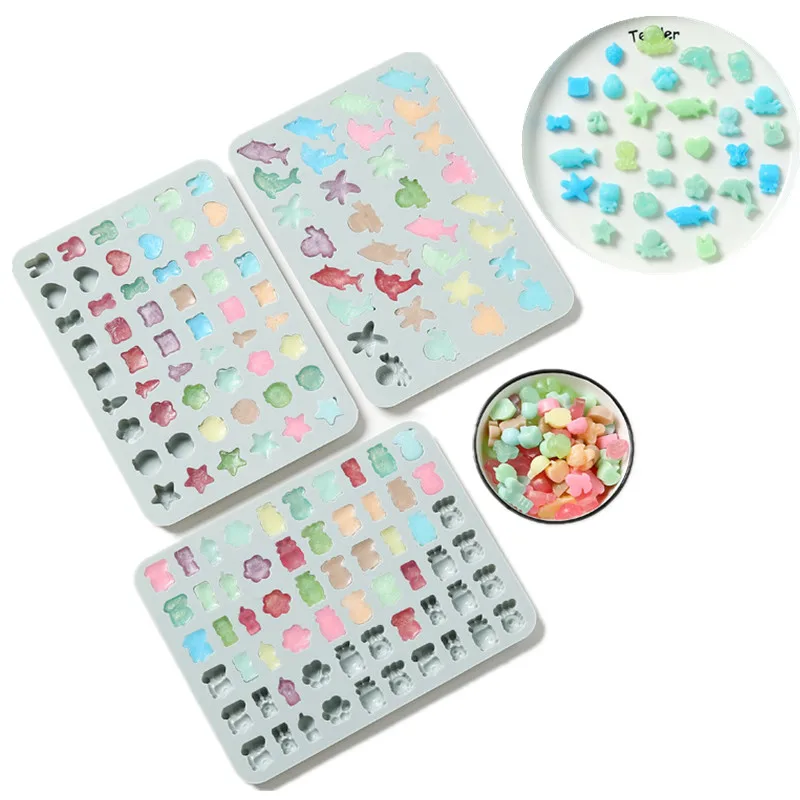 Meigold Animal Mould Insect Mould DIY Handmade 3D Mould Cake Chocolate Candy Biscuits Ice Cube Candle Mould Baking Tools Silicone Mould Random Colour Meigold Animal Mould Insect Mould DIY Handmade 3D Mould Cake Chocolate Candy Biscuits Ice Cube Candle Mould Baking Tools Silicone Mould Random Colour