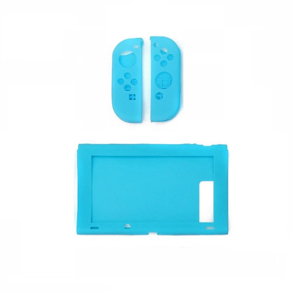 Силиконовый защитный чехол для левого правого пылезащитного ударопрочного корпуса, аксессуары для игр для Nintendo Switch NS Joy-Con консольный контроллер
