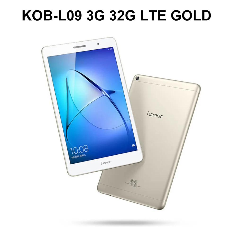 Huawei MediaPad T3 8 huawei honor Play tablet 2 LTE/wifi 3G Ram 32G Rom 8 дюймов Snapdragon 425 Andriod 7 4800mah ips планшетный ПК - Комплект: Kob-L09 32G LTE gold