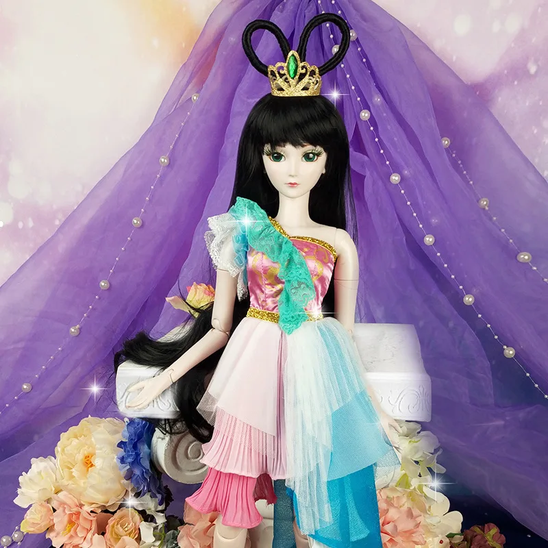 

Ye Luoli Doll GIRL'S Model Genuine Product Laurie Fairy Yeluoli Joints Doll Gift Box Toy 60 Cm