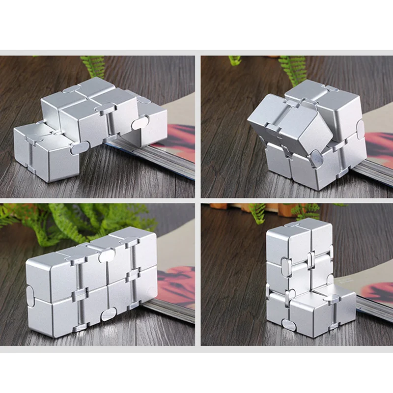 Premium Metal Infinity Cube 17