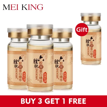 Коллагеновая эссенция MEIKING, масло, сыворотка для лица, Восстанавливающий уход за кожей, антивозрастное средство, отбеливающий увлажняющий к...