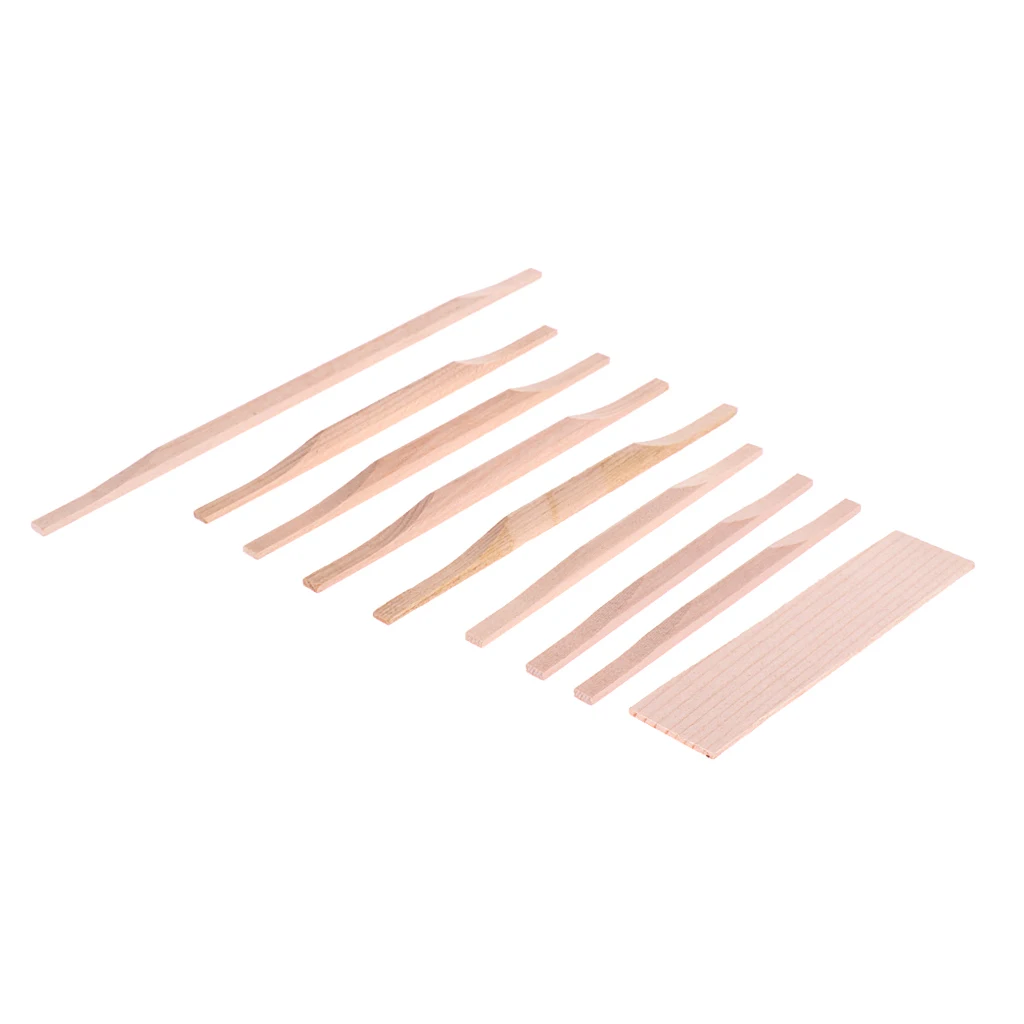 1 Set 23inch Ukulele Spruce Brace Wood Kit DIY 4 String Guitar Accessories