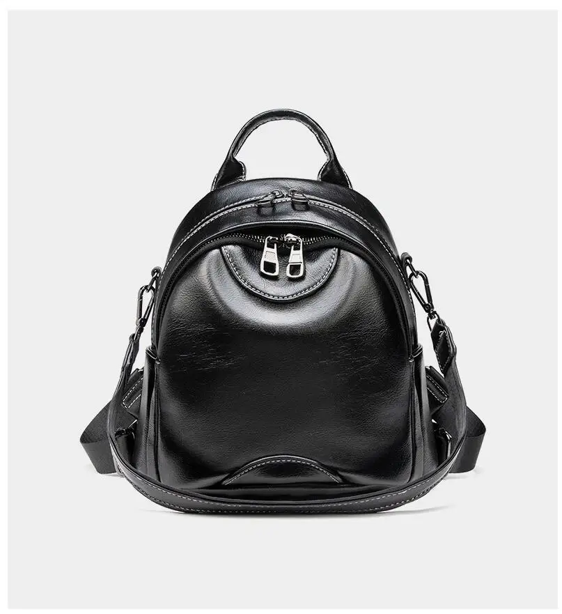 Модный крутой женский рюкзак для девушек и девушек, дорожная сумка через плечо, рюкзак из искусственной кожи, роскошный фирменный рюкзак