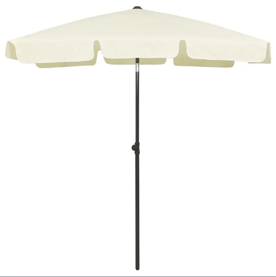 vidaXL 314719 Strandschirm Sandgelb 180x120 cm |