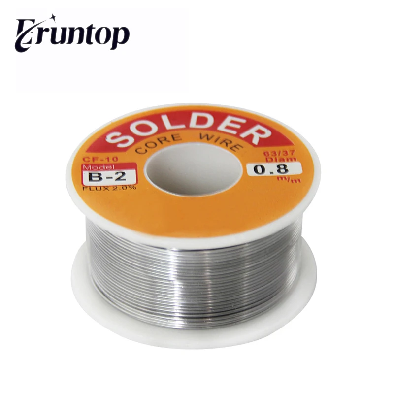 1 шт. (B 2) сварки Железная проволока катушки 100g/3 5 oz поток 2.0% 0 6 8 2 мм 63/37 свинцово