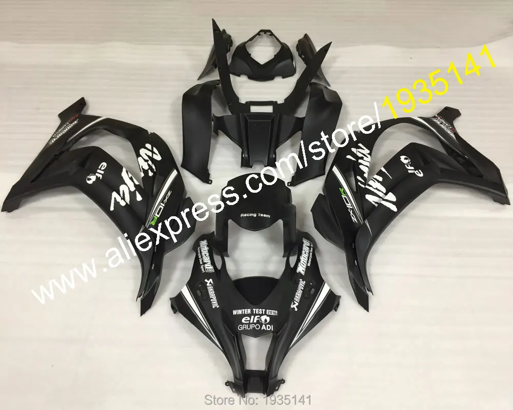Для Kawasaki Ninja ZX10R 2016 2017 2018 ZX 10R матовый черный спортивный обтекатель мотоцикла