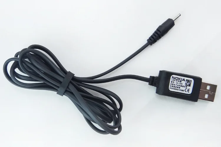 USB Charing Cable For Old Nokia Models CA-100C 2mm Small-pin