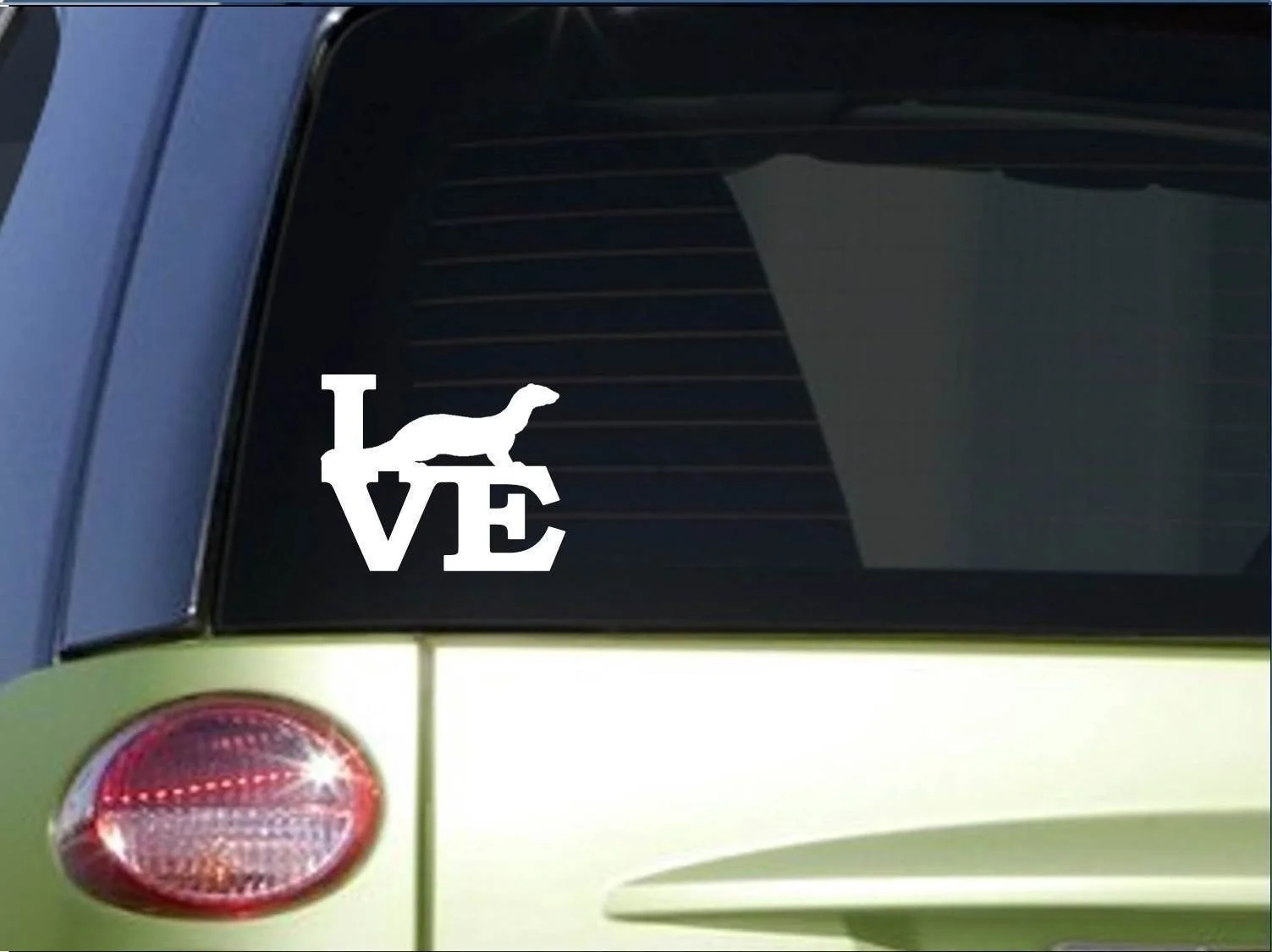 

Ferret love sticker 6" vinyl harness decal computer Sticker