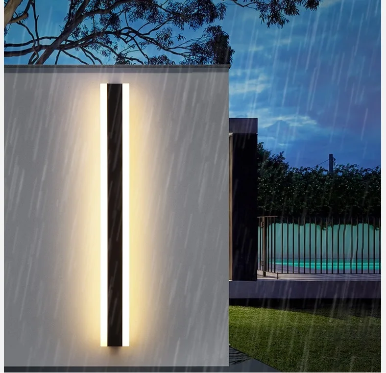 Waterproof Long Wall Outdoor Lamp