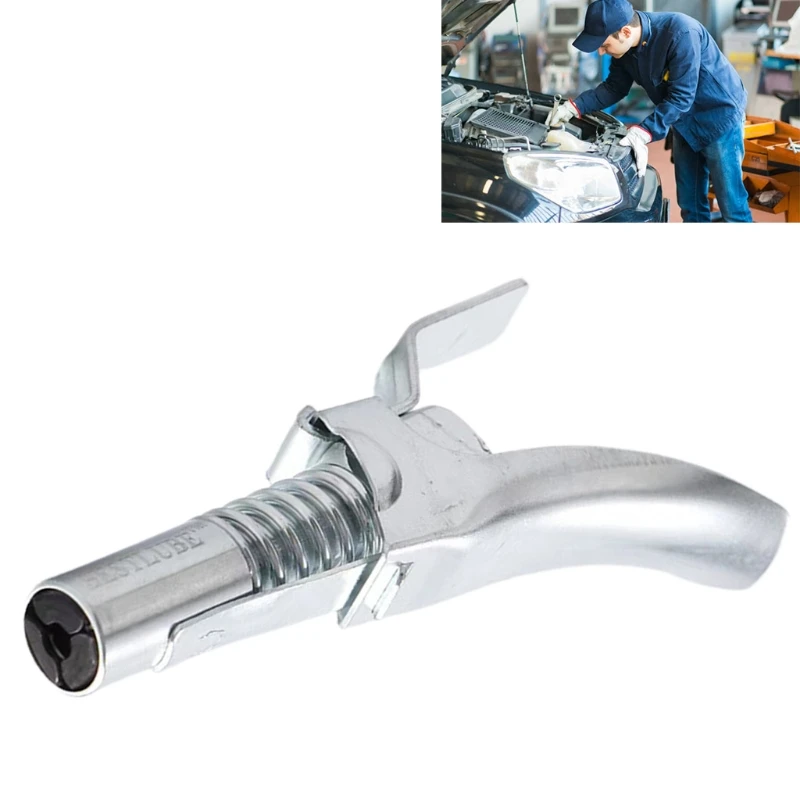 Grease Gun Coupler Extra Reach for Recessed Fittings High-pressure Oil Injection Nozzles Car Replacement Parts G5AD |
