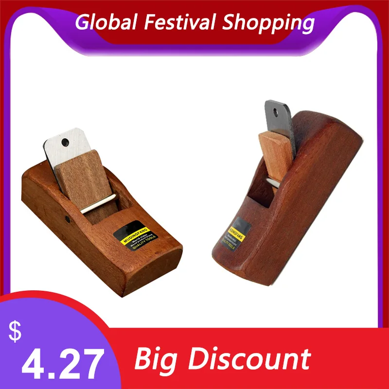 

Mini Woodworking Hand Planer Wood Planer Tool Flat Plane Bottom Edge Wood Trimming Tools For For Carpenter Woodcraft Tool