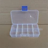 1Pcs Plastic Clear Multifunctional High Resistance Fishing Lure Track Box 13 * 7* 2.2cm With 10 Compartments Convenient Bait Box ► Photo 2/5