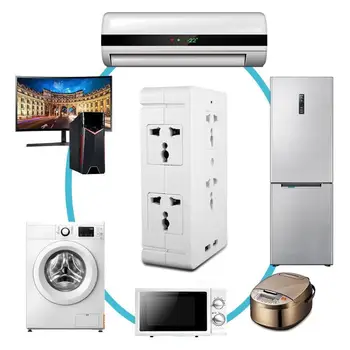 

Plastic Power Outlet Shelf Switch Socket Accept Frame Wall Sucker Mobile Holder for Storage of Goods and Lifting Cables