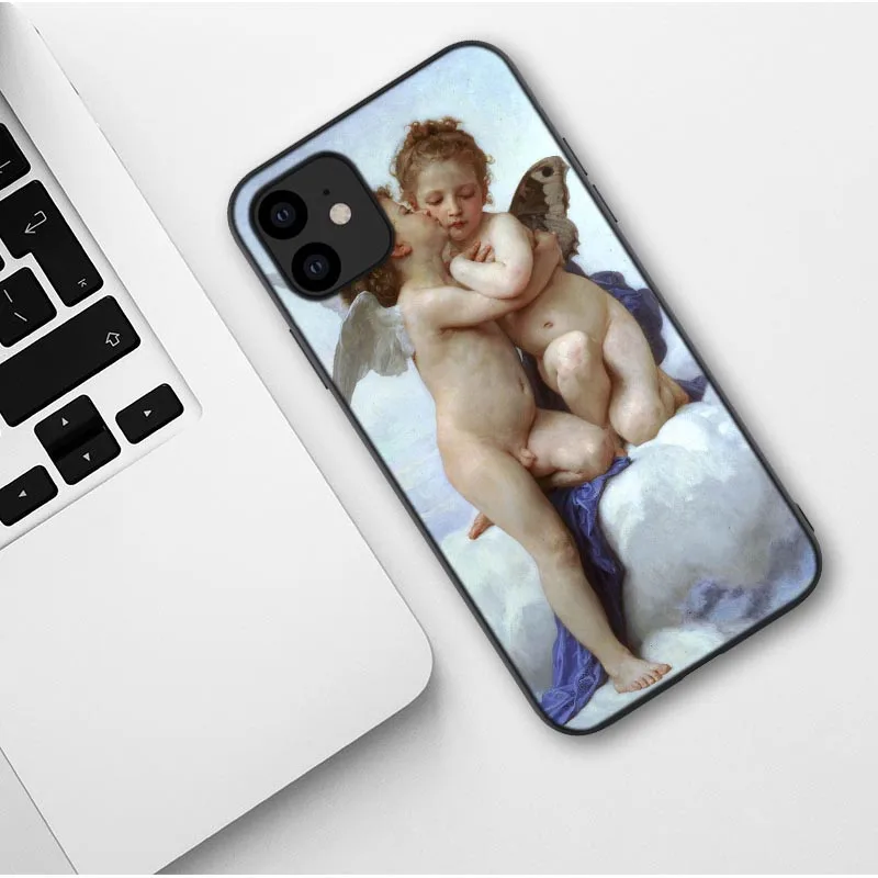 Чехол для телефона iPhone 11 Pro Max Mona Lisa забавные имитирующие художественные картины Рождение Венеры мягкий чехол для iPhone XR XS MAX - Цвет: TPU