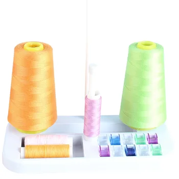 

1Pcs 3 Spool Stand Holder Multifunction Embroidery Thread Quilting Rack Sew Home Sewing Machine Sewing Wire Frame