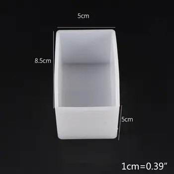 

Cuboid Silicone Mold Soap Resin Epoxy Cake Mould Pendant Casting DIY Making Tool