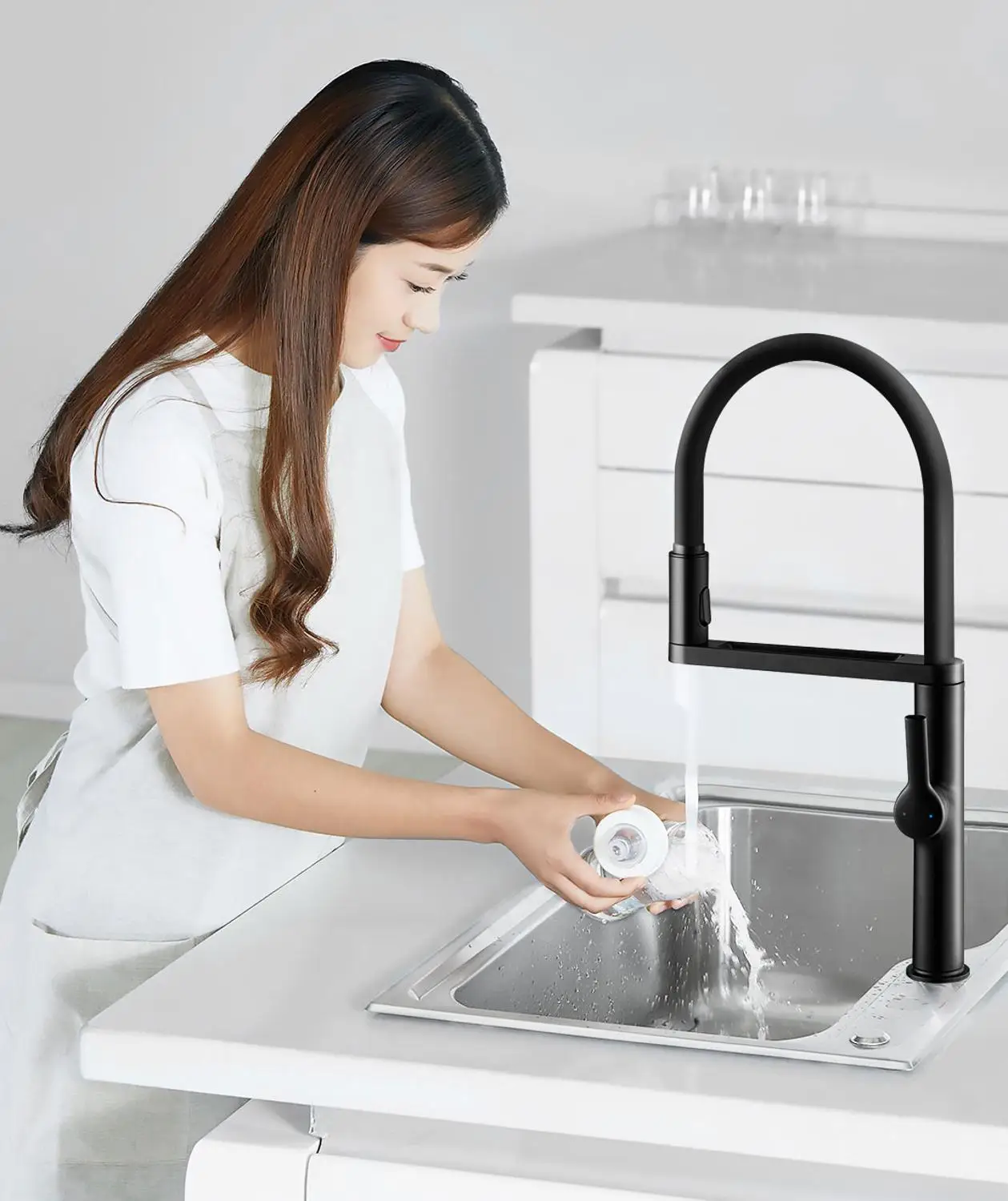  Diiib Dabai Smart Inductive Faucet Kitchen Intelligent Sensor Water Saving Aerator Universal Tube S - 4000254495731