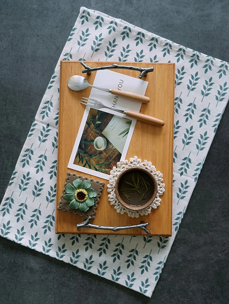 Vintage-Pine-Dessert-Plate-Wood-Serving-Tray-with-Handle-Coffee-Cake-Stand-Plates-Desserts-Food-Support-Organizer-Platter-012