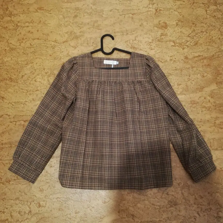 Plaid New Womens Blouses Summer Tops Femme Casual Women Shirt Long Sleeve Cotton Girls women Blouse New Blusas Solid Loose