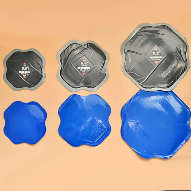 

10Pcs 115mm 128mm 170mm Car Natural Rubber Tire Tyre Puncture Repair Cold Patch Tubeless Patches Automobiles Garage Tool