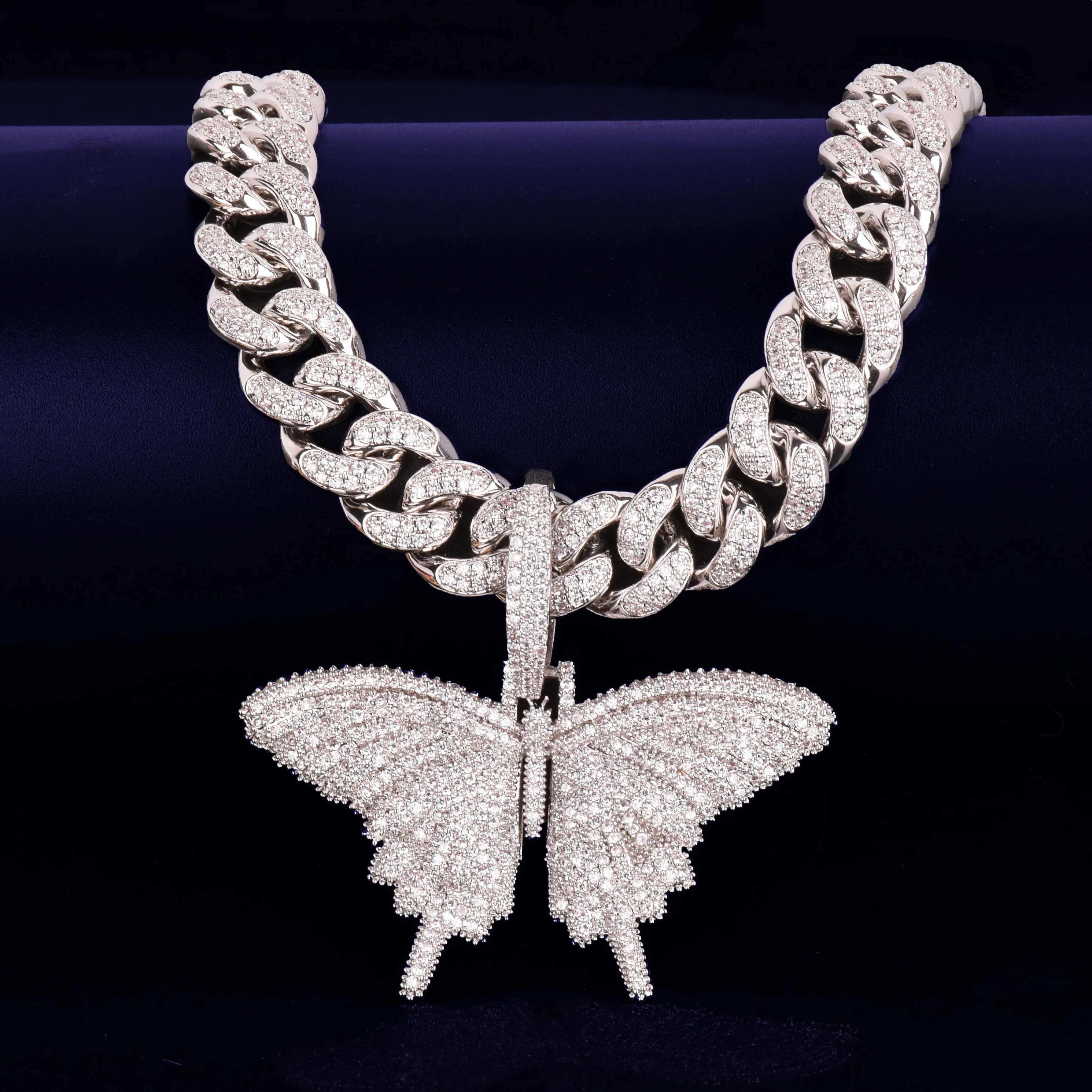 Butterfly Pendant Gold Color Plated 